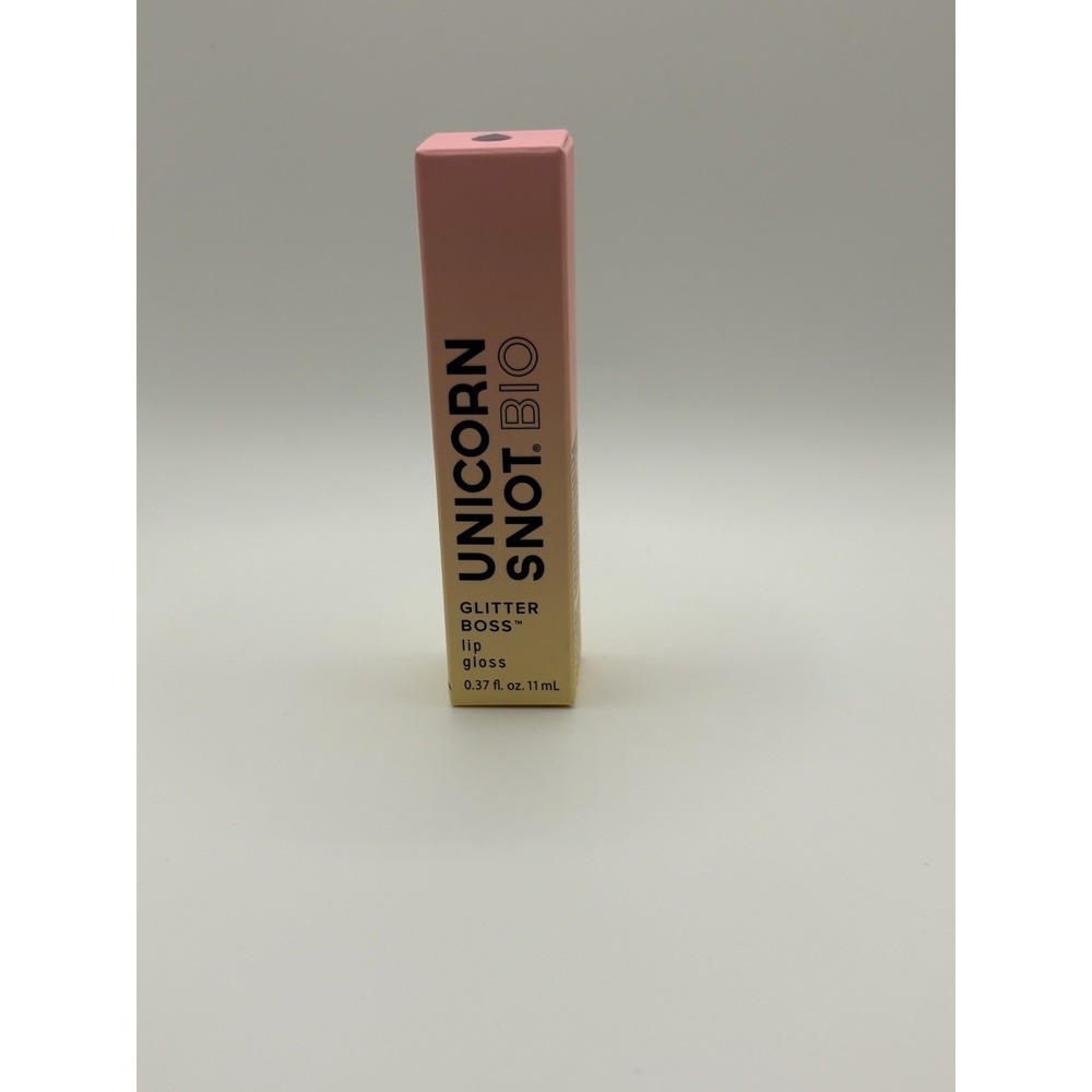 Unicorn Snot Glitter Boss Lip Gloss Opalescent Rose Gold Glitter New in Box - Picture 2 of 5